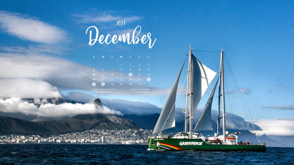 Greenpeace Africa Calendar Desktop